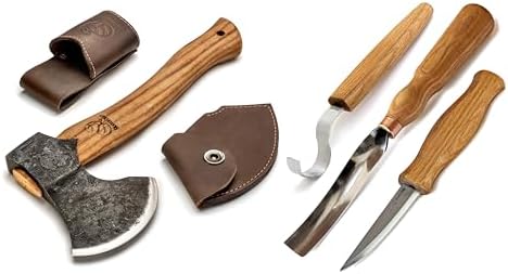 Ax3 Topor de Camping S14 Set de Cuțite pentru Sculptat Lemn Unelte pentru Sculptat Linguri  |  Topor de grădinărit Topor de grădinărit Topor de grădinărit