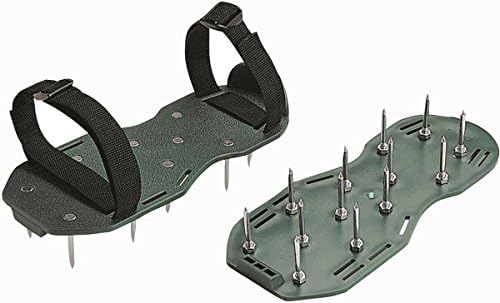 Fabricarea pantofilor cu aeratoare Spike Green Giant 9215  |  Aeratoare de gazon manuale Aeratoare de gazon manuale Aeratoare de gazon manuale