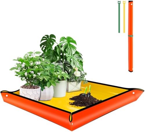 Mătura de Repotare Mare pentru Transplantarea Plantelor de Interior, Tavă Portabilă pentru Ghivece, Mătura pentru Grădinărit cu Suculente, Cadou pentru Iubitorii de Plante 39.5″ X 39.5″  |  Unelte pentru bonsai Unelte pentru bonsai Unelte pentru bonsai